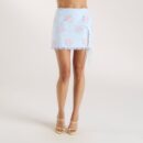 Celia Mini Skirt - Blue