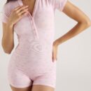 Modal Romper - Pink Floral