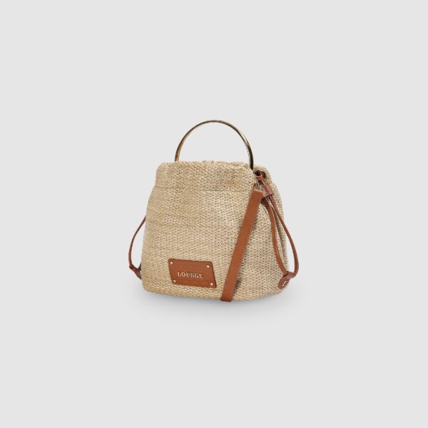 Blythe Bucket Bag - Raffia - Image 2