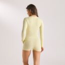Pointelle Romper - Buttercup Yellow
