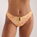 Celestial Front Gather Bikini Briefs - Celestial Print