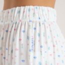 Modal Pyjama Bottoms - White Floral