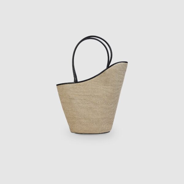 Luella Basket Bag - Raffia - Image 5