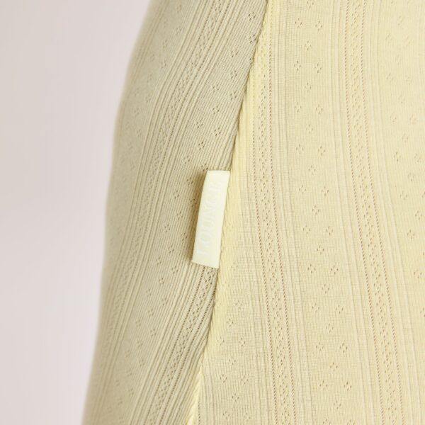 Pointelle Romper - Buttercup Yellow - Image 6