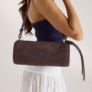 Miffy Barrel Shoulder Bag - Chocolate