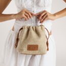 Blythe Bucket Bag - Raffia